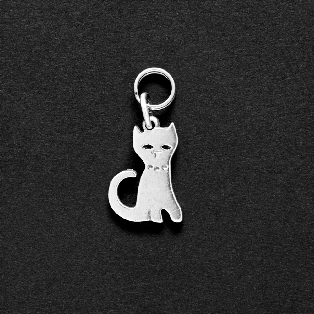 Vintage James Avery Cat Charm Retired